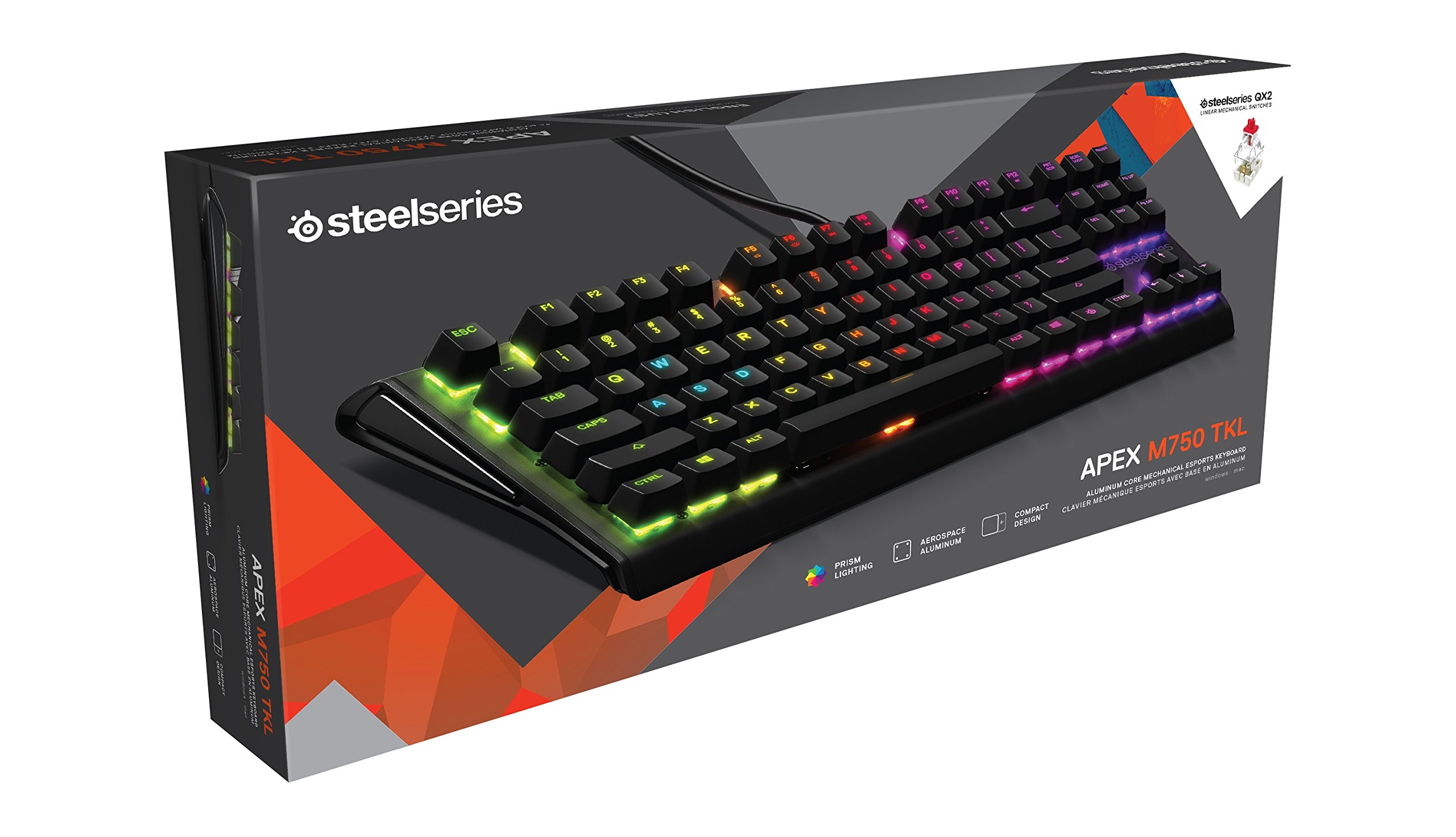 SteelSeries Apex M750 TKL, Compact Mechanical Gaming Ke | B2B